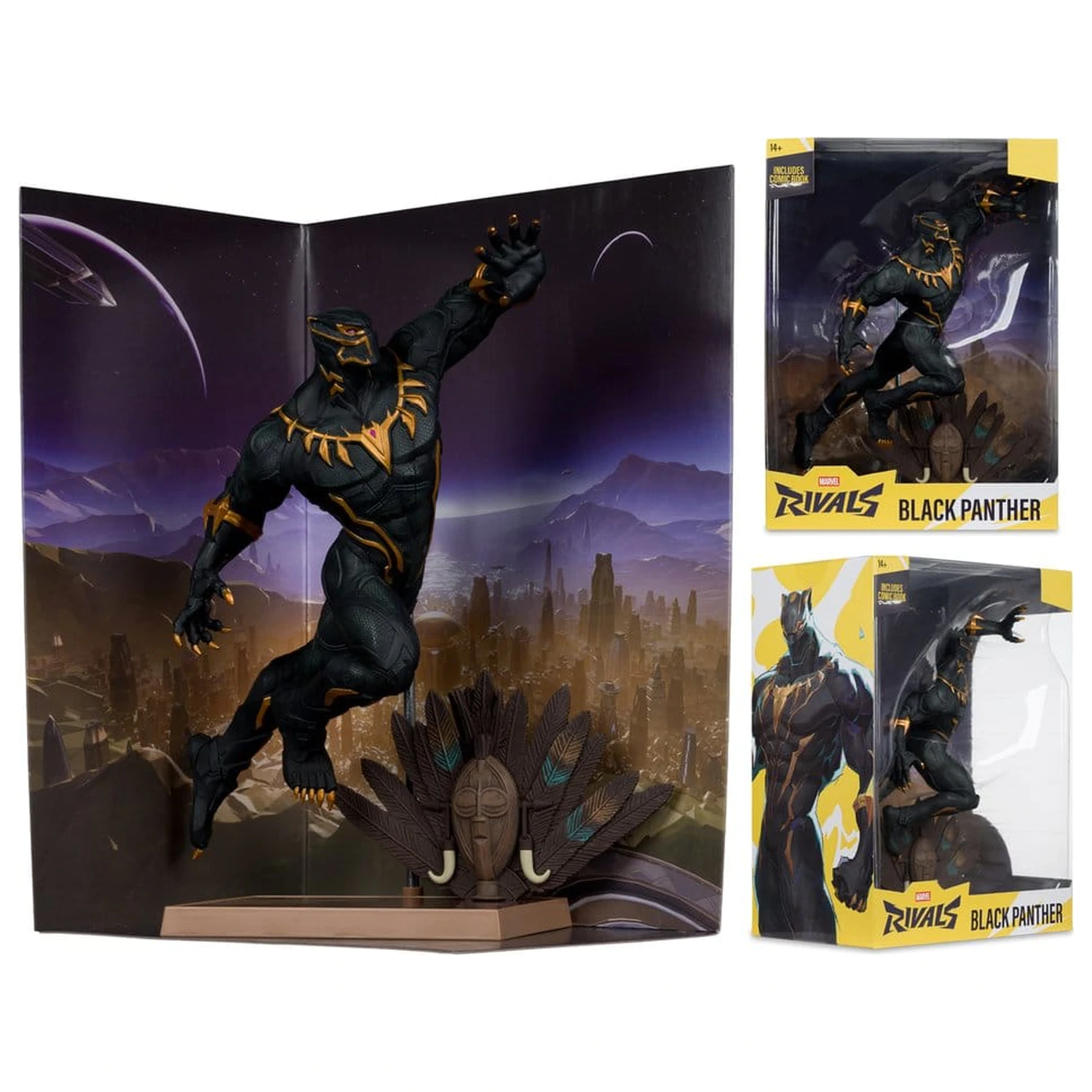 Marvel Rivals 1/6 socha Black Panther 27 cm produktová fotografia