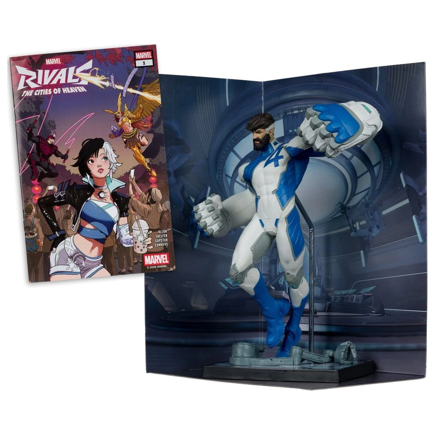 Marvel Rivals 1/6 socha Mr. Fantastic 26 cm produktová fotografia