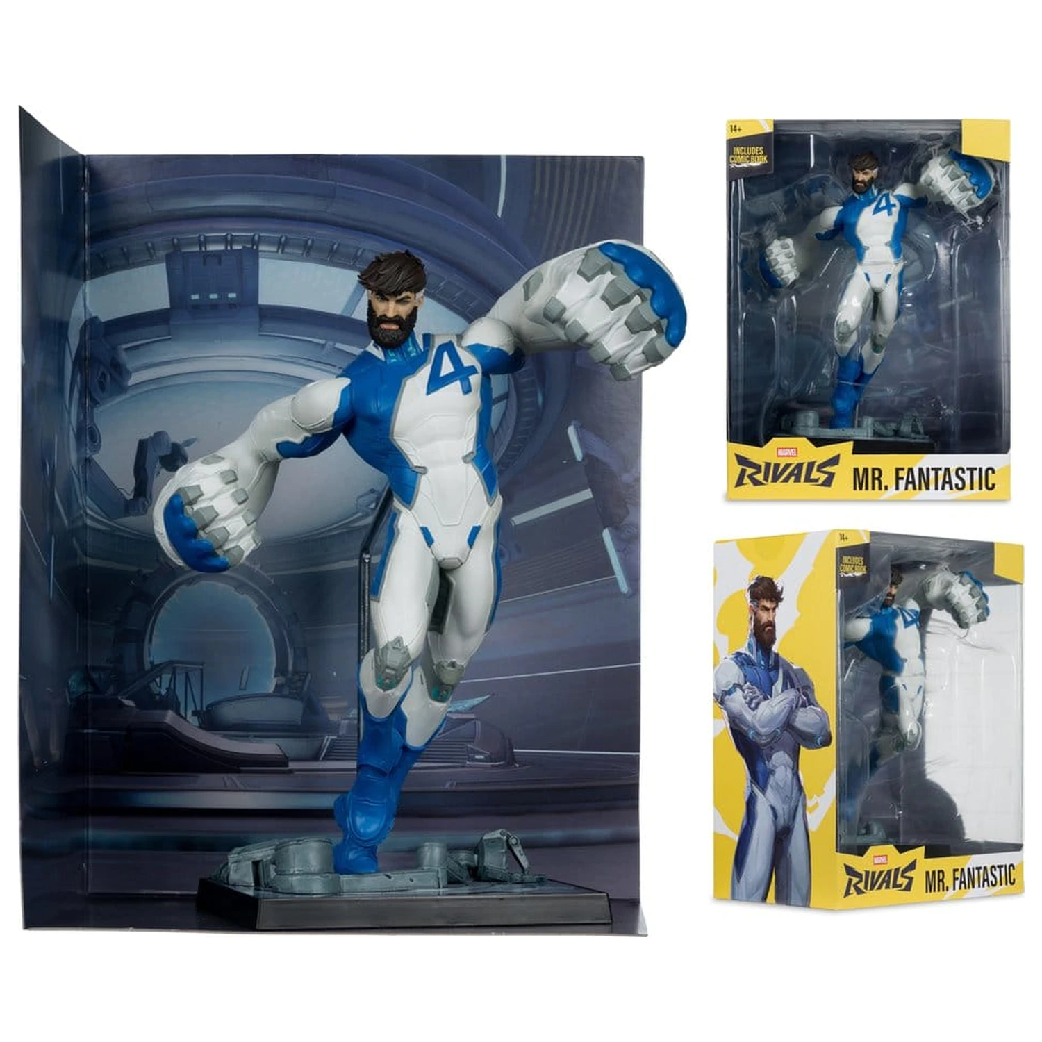Marvel Rivals 1/6 socha Mr. Fantastic 26 cm produktová fotografia