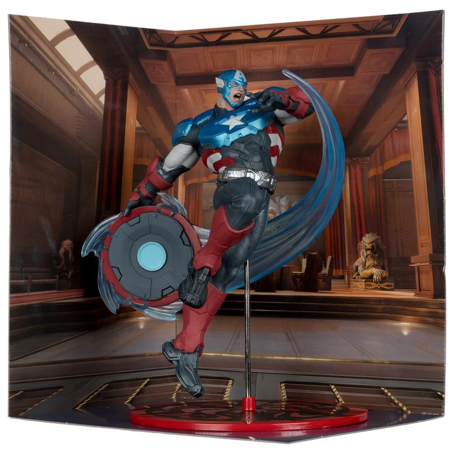 Marvel Rivals Collection 1/10 akčná figúrka Captain America 20 cm produktová fotografia