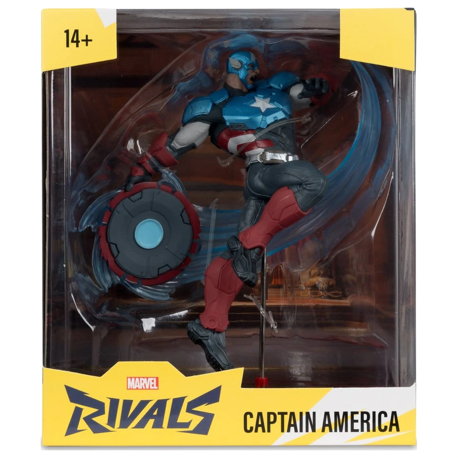Marvel Rivals Collection 1/10 akčná figúrka Captain America 20 cm produktová fotografia