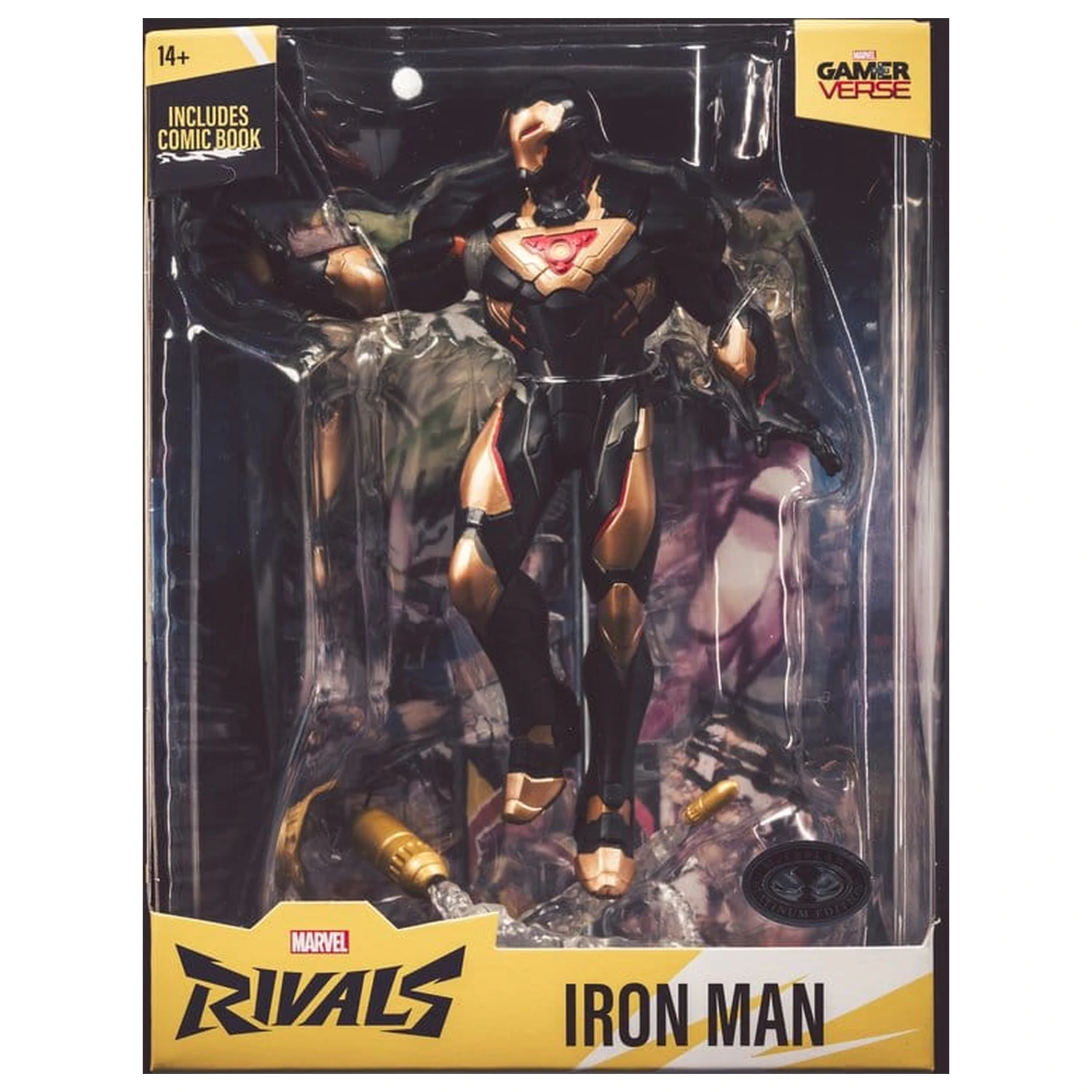 Marvel Rivals Collection Gamerverse 1/6 akčná figúrka Iron Man (Platinum Edition) 28 cm produktová fotografia