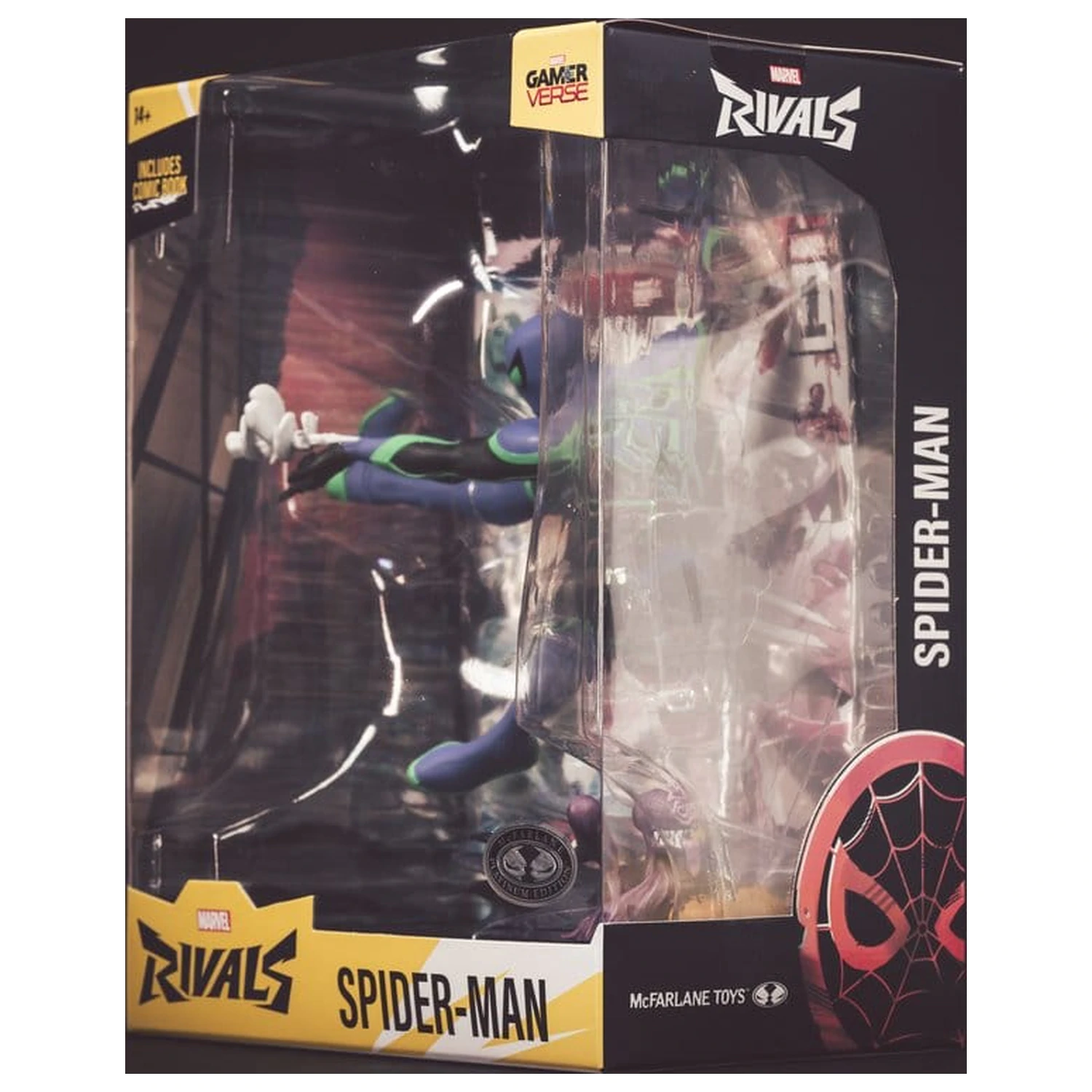 Marvel Rivals Collection Gamerverse 1/6 akčná figúrka Spider-Man (Platinum Edition) 26 cm produktová fotografia