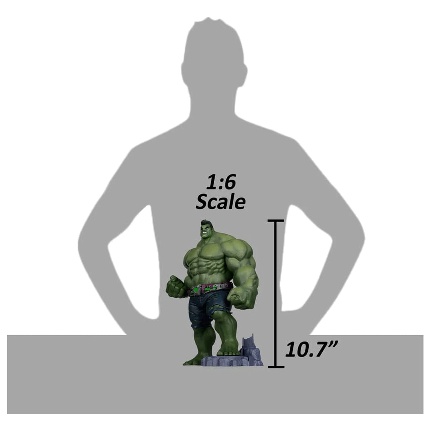 Marvel Rivals Collection 1/6 akčná figúrka The Hulk 27 cm produktová fotografia