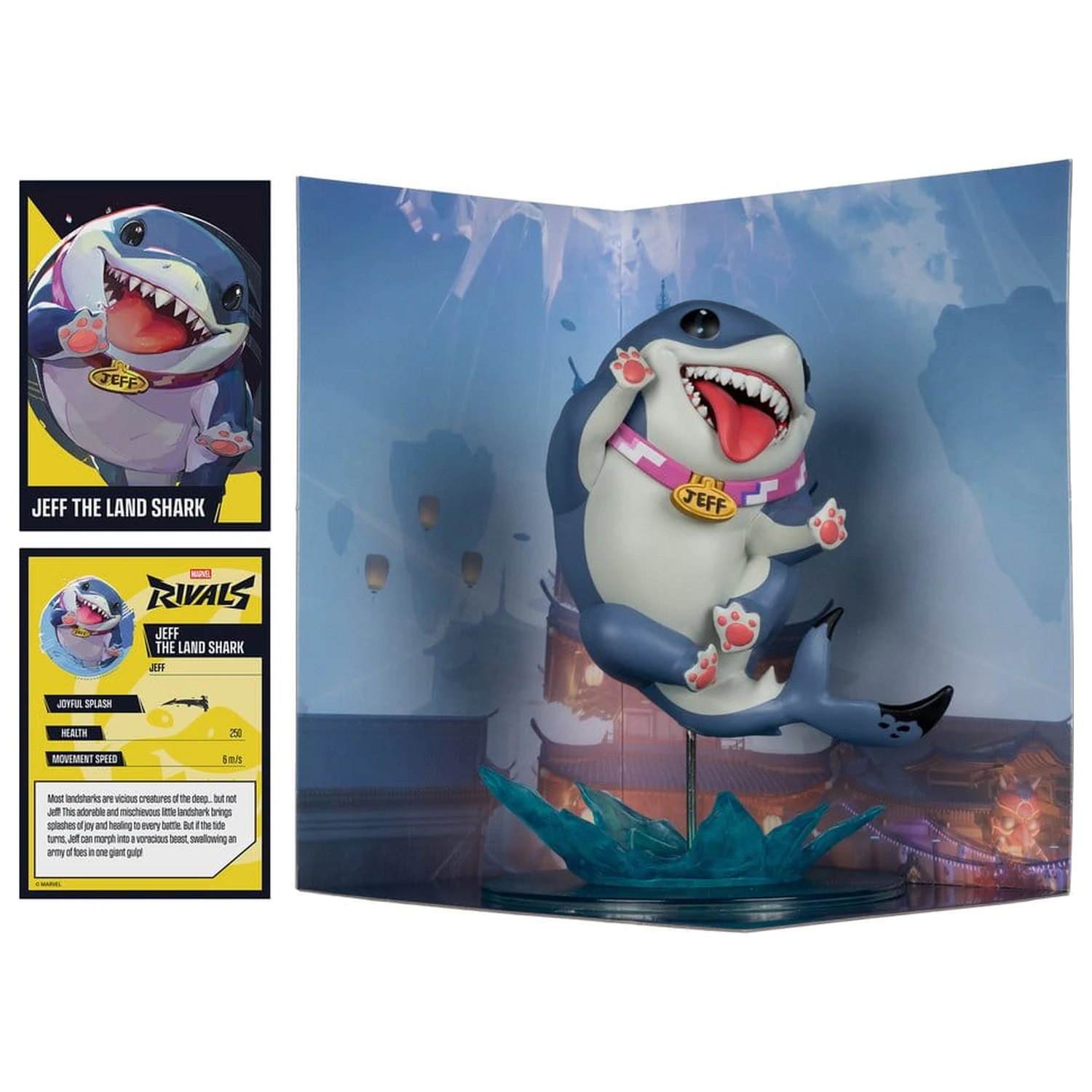 Marvel Rivals Collection Gamerverse 1/10 akčná figúrka Jeff The Land Shark 20 cm produktová fotografia