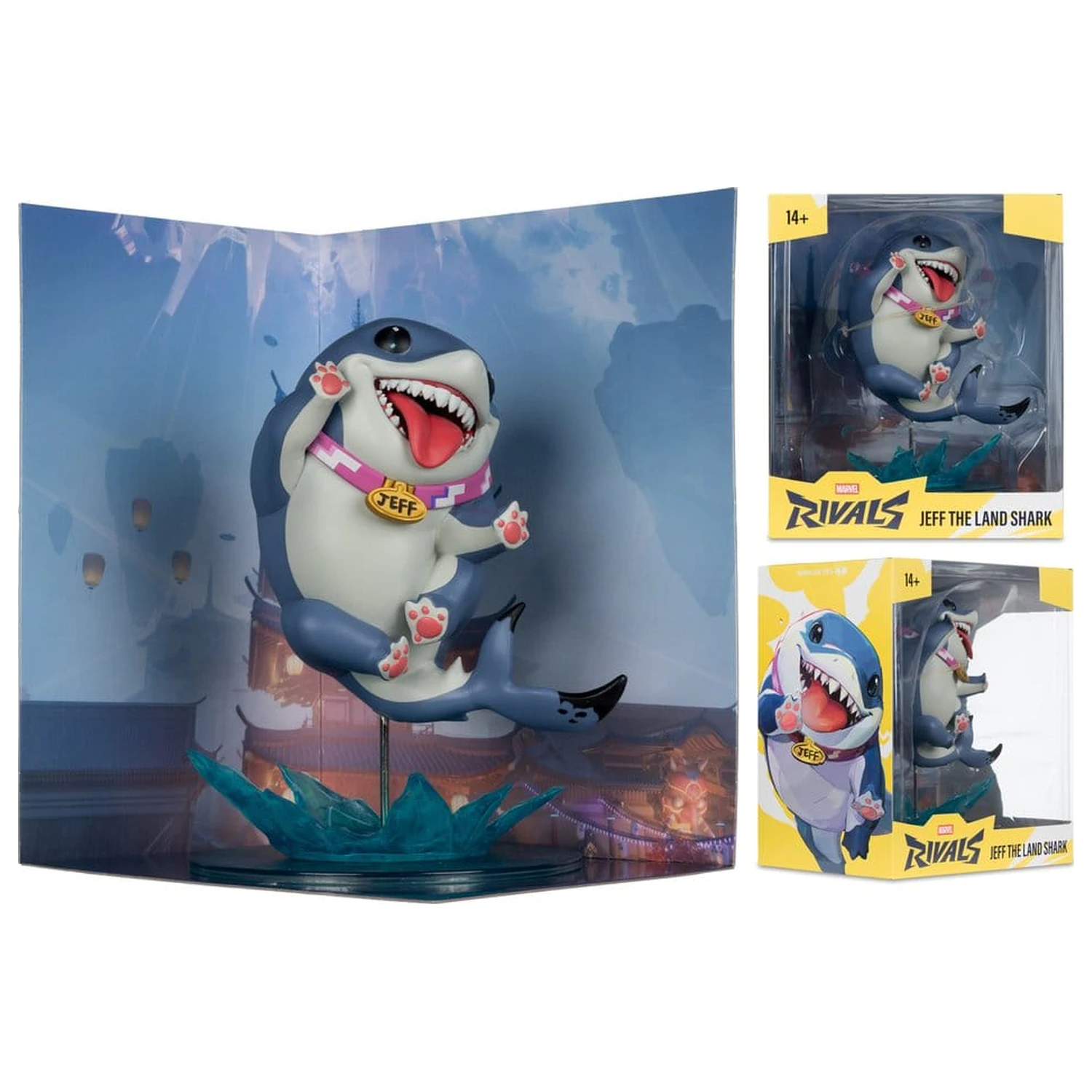 Marvel Rivals Collection Gamerverse 1/10 akčná figúrka Jeff The Land Shark 20 cm produktová fotografia