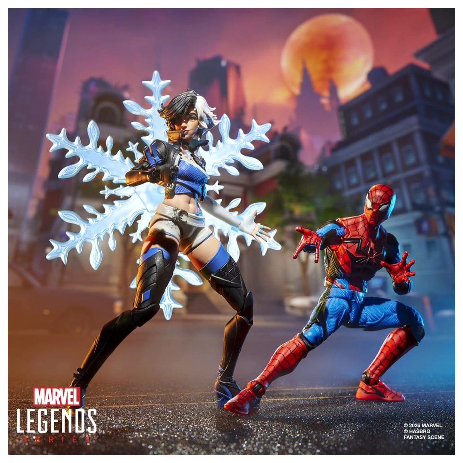 Marvel Rivals Marvel Legends akčná figúrka balenie 2 kusov Spider-Man & Luna Snow 15 cm produktová fotografia