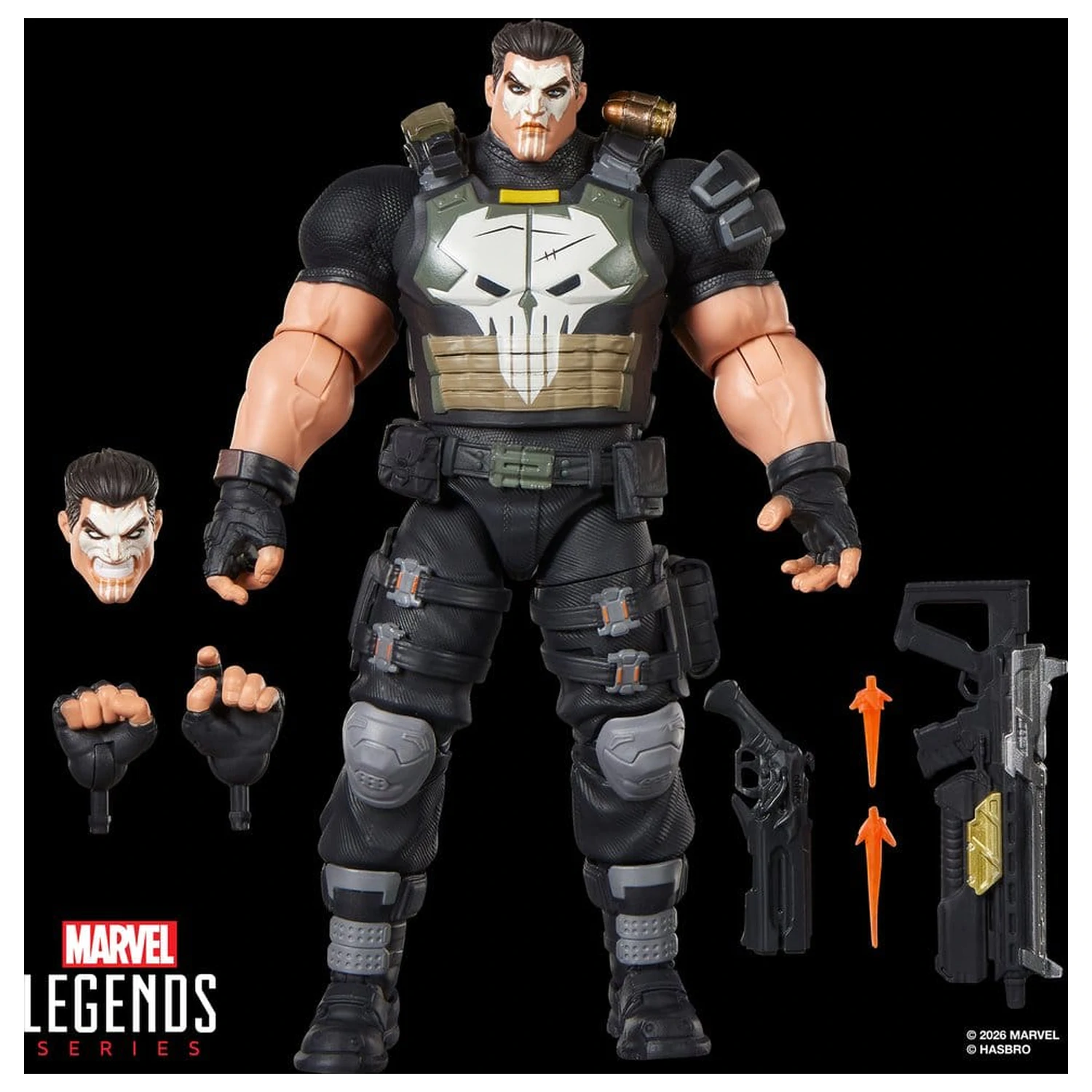 Marvel Rivals Marvel Legends akčná figúrka The Punisher 15 cm produktová fotografia