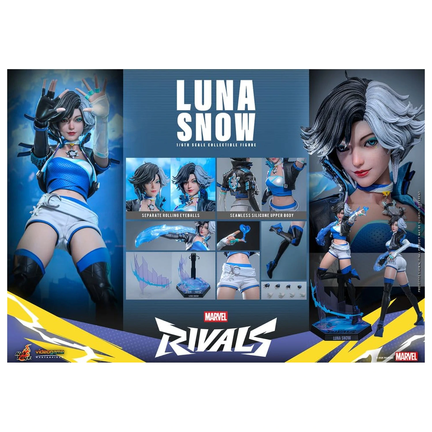 Marvel Rivals Videogame Masterpiece Akčná figúrka 1/6 Luna Snow 28 cm produktová fotografia