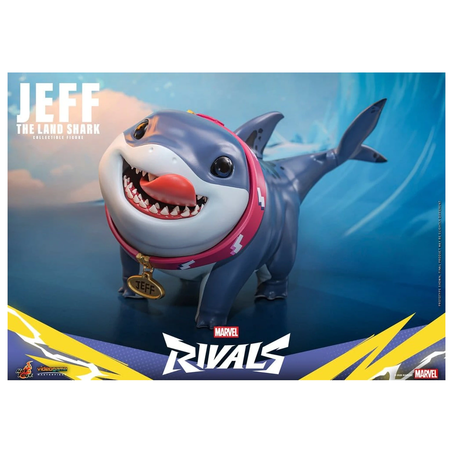 Marvel Rivals Videogame Masterpiece Series akčná figúrka Jeff the Land Shark 11 cm produktová fotografia