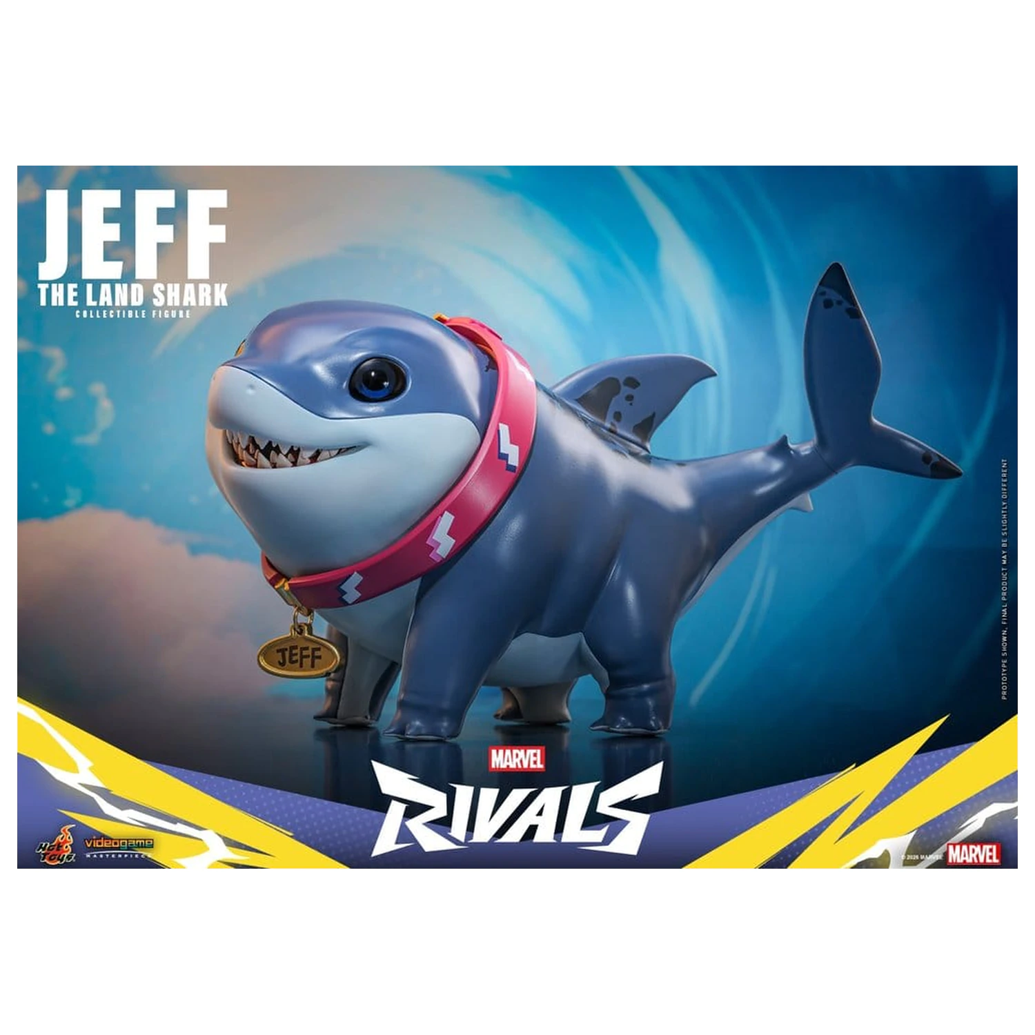 Marvel Rivals Videogame Masterpiece Series akčná figúrka Jeff the Land Shark 11 cm produktová fotografia
