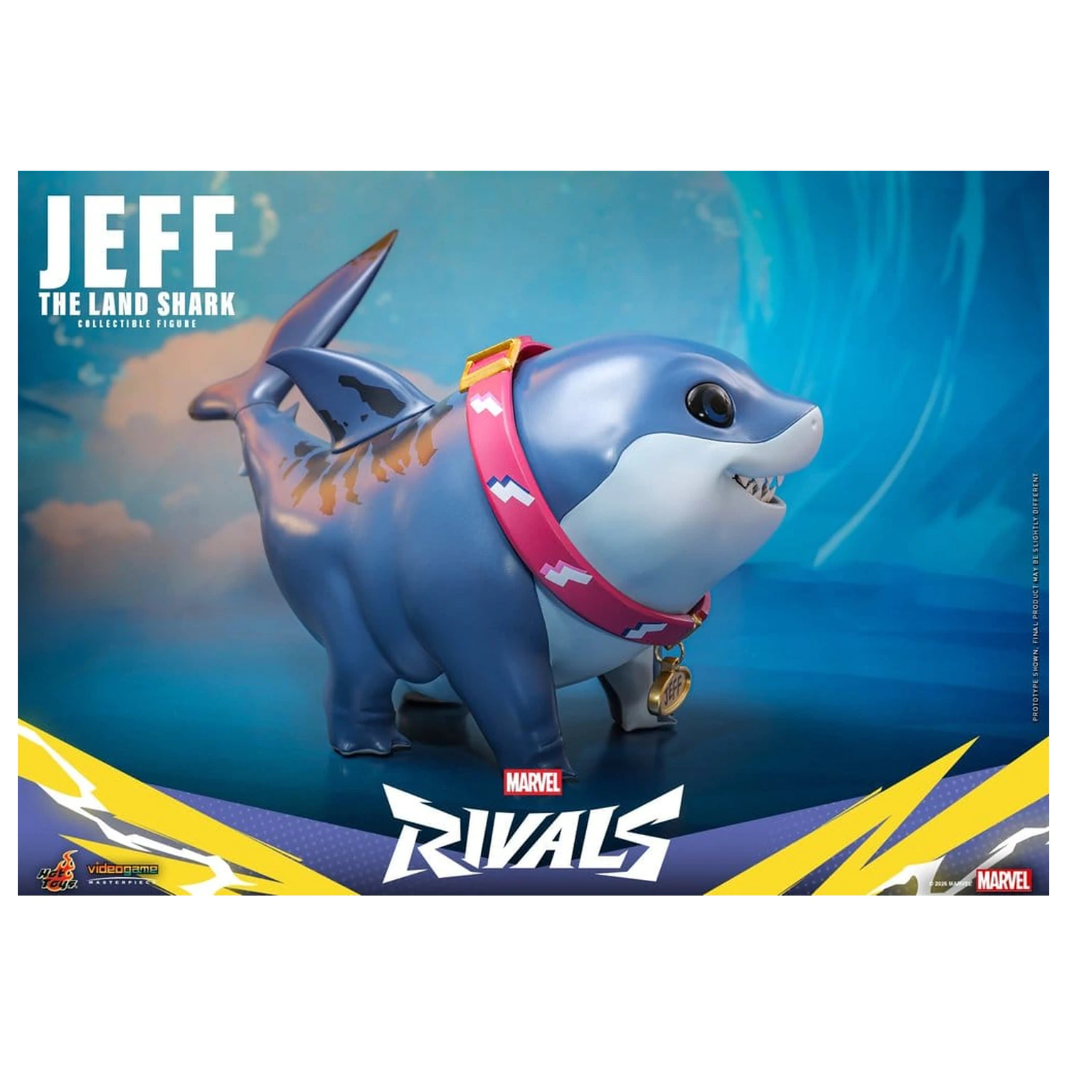 Marvel Rivals Videogame Masterpiece Series akčná figúrka Jeff the Land Shark 11 cm produktová fotografia