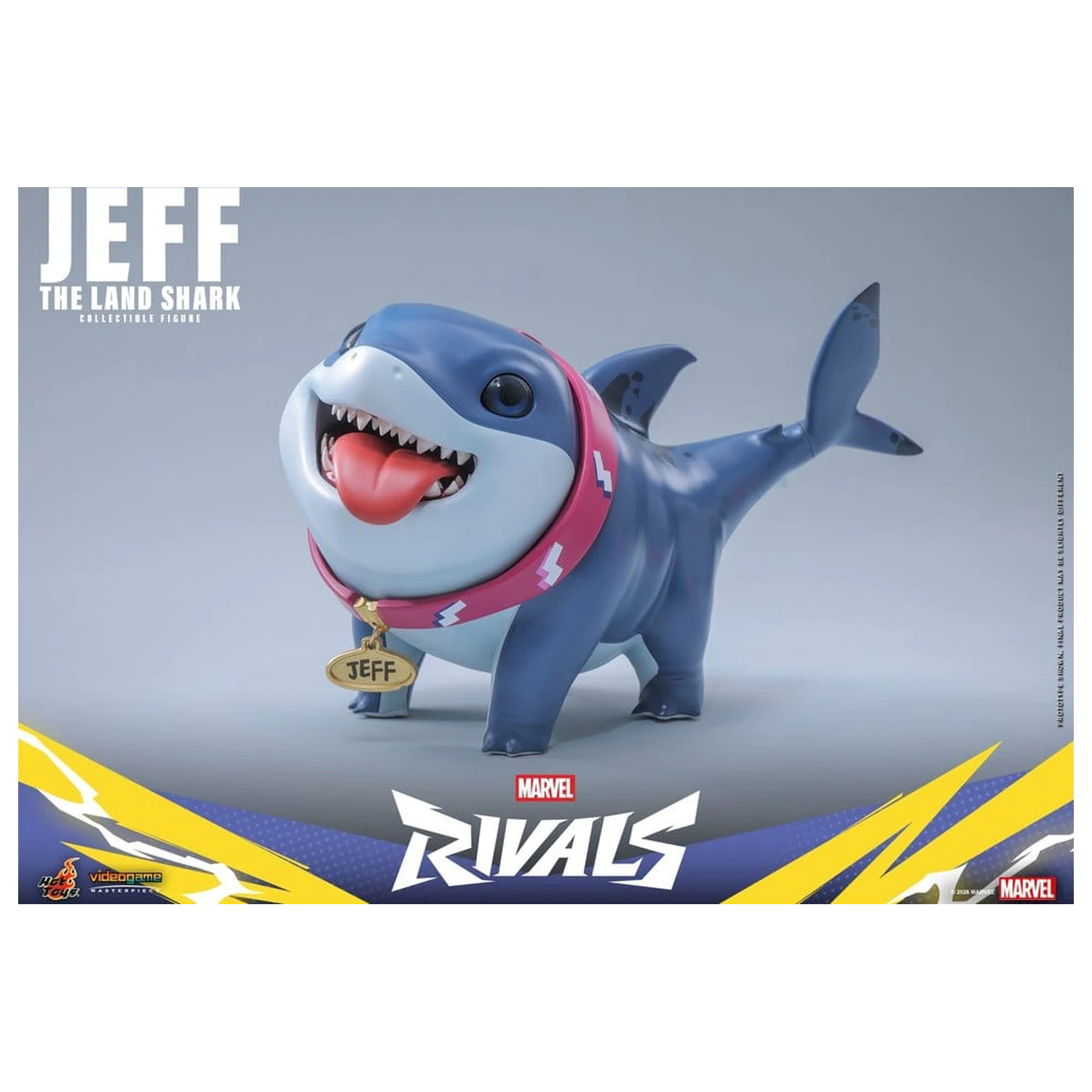 Marvel Rivals Videogame Masterpiece Series akčná figúrka Jeff the Land Shark 11 cm produktová fotografia
