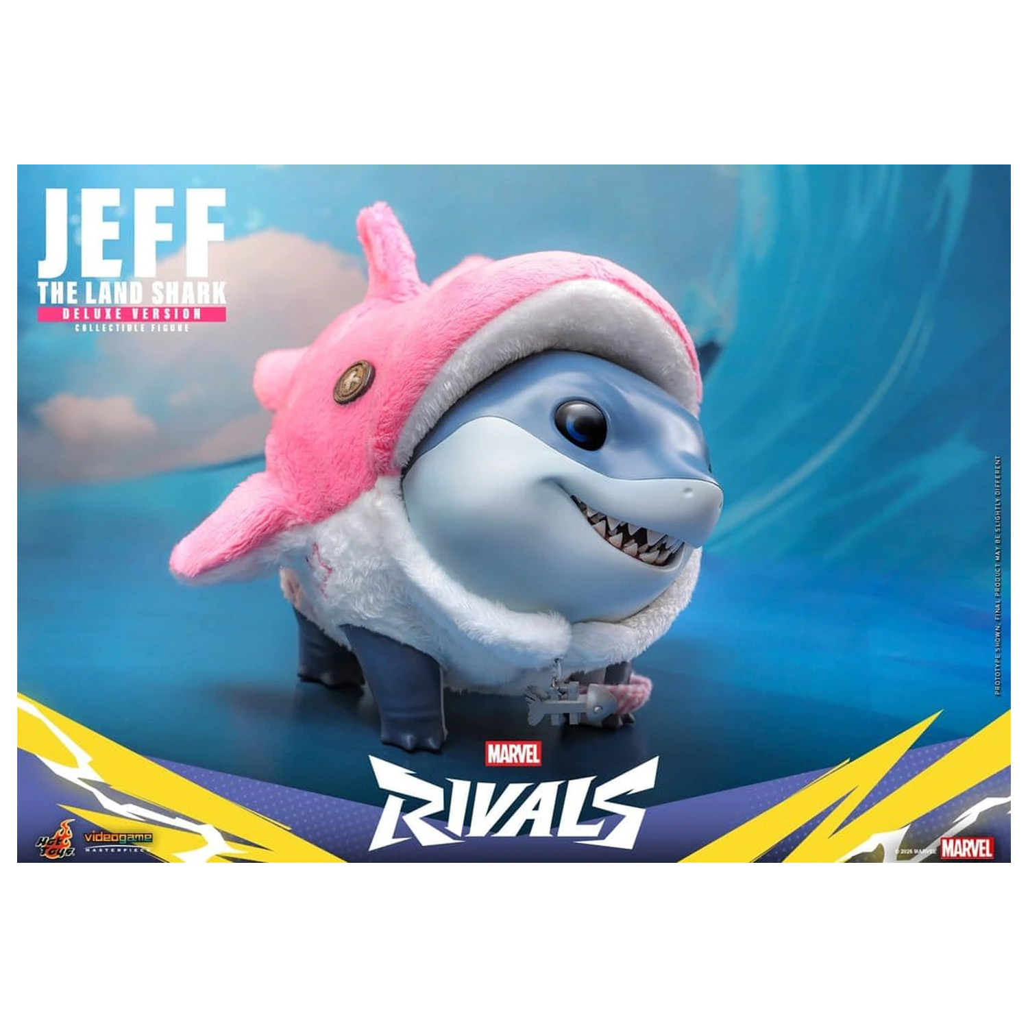 Marvel Rivals Videogame Masterpiece Series Akčná figúrka Jeff the Land Shark (Deluxe Version) 11 cm produktová fotografia