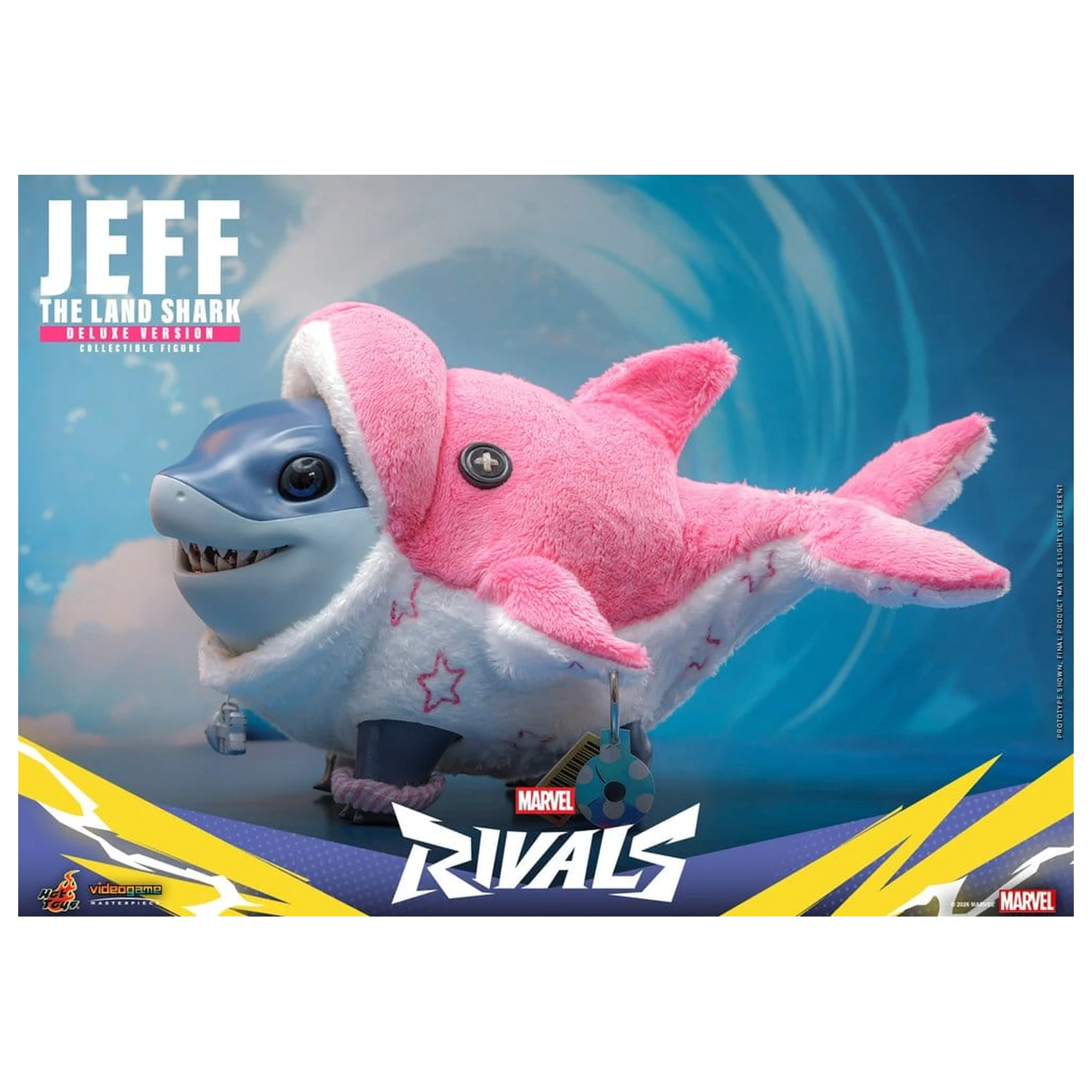 Marvel Rivals Videogame Masterpiece Series Akčná figúrka Jeff the Land Shark (Deluxe Version) 11 cm produktová fotografia