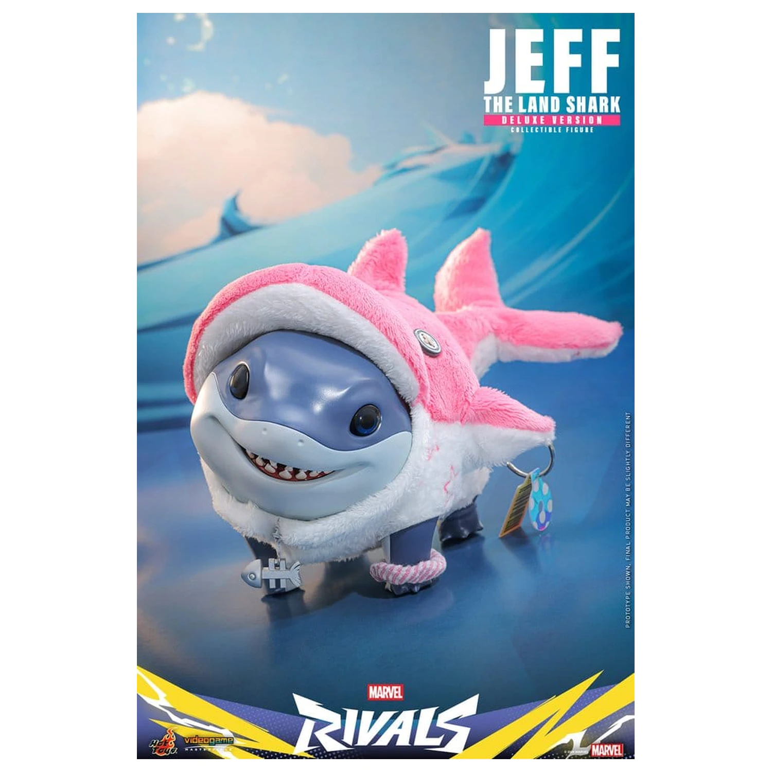 Marvel Rivals Videogame Masterpiece Series Akčná figúrka Jeff the Land Shark (Deluxe Version) 11 cm produktová fotografia