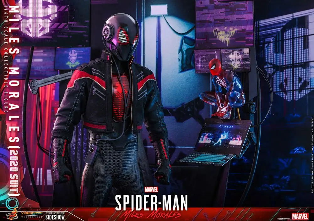 Marvel's Spider-Man: Miles Morales Video Game Masterpiece Akčná figúrka 1/6 Miles Morales (2020 oblek) termékfotó