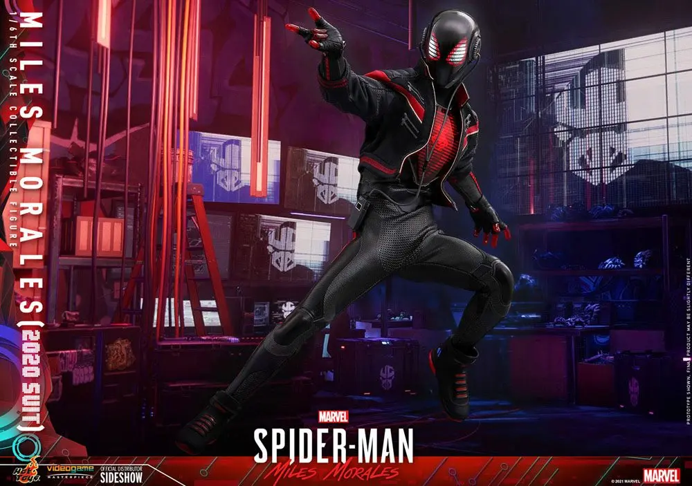 Marvel's Spider-Man: Miles Morales Video Game Masterpiece Akčná figúrka 1/6 Miles Morales (2020 oblek) termékfotó