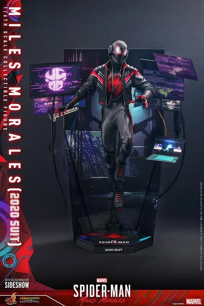 Marvel's Spider-Man: Miles Morales Video Game Masterpiece Akčná figúrka 1/6 Miles Morales (2020 oblek) termékfotó