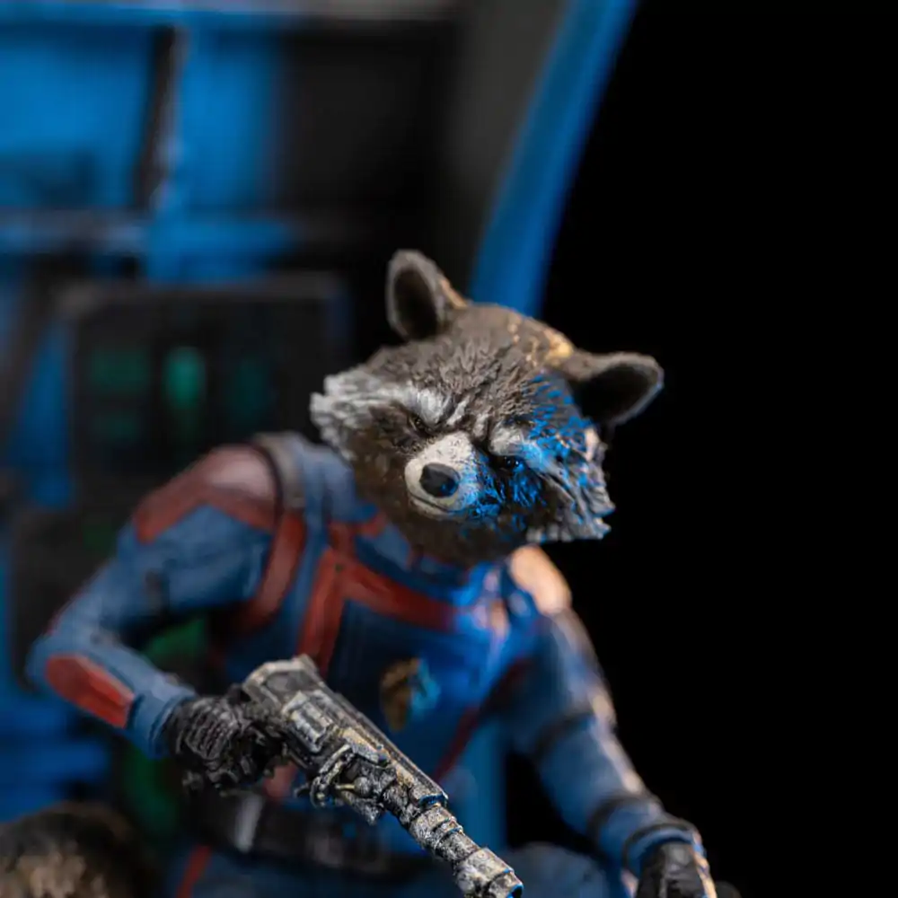 Marvel Scale Socha 1/10 Guardians of the Galaxy Vol. 3 Rocket Racoon 20 cm produktová fotografia