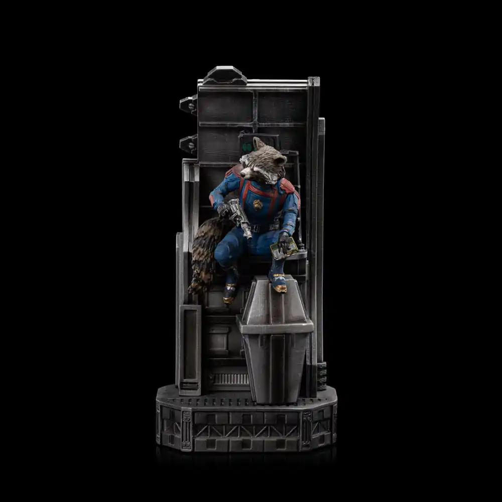 Marvel Scale Socha 1/10 Guardians of the Galaxy Vol. 3 Rocket Racoon 20 cm produktová fotografia