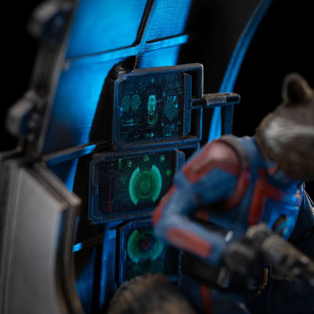 Marvel Scale Socha 1/10 Guardians of the Galaxy Vol. 3 Rocket Racoon 20 cm produktová fotografia