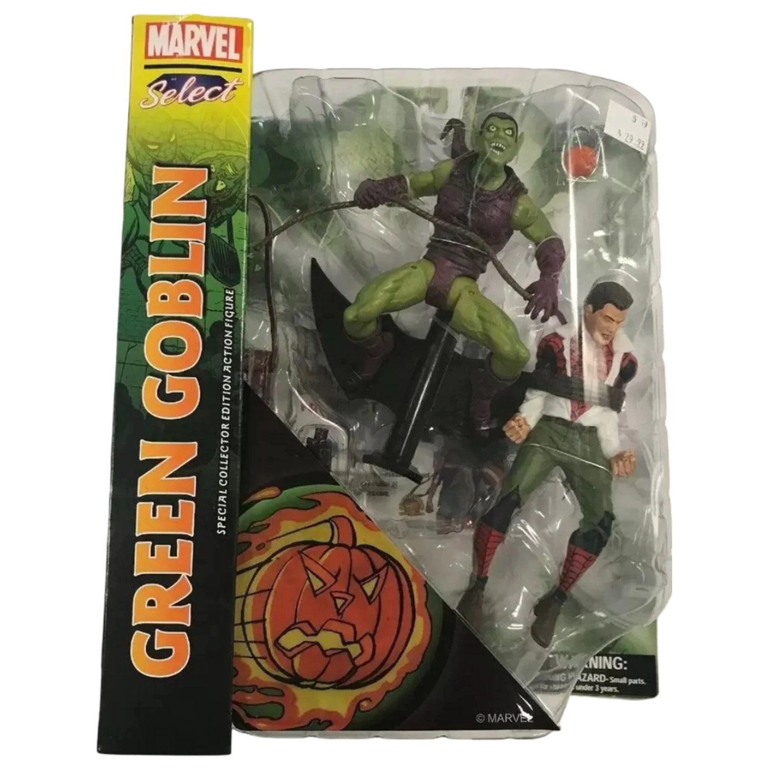 Marvel Select Duende Verde & Peter Parker Green Goblin figúrky 15cm produktová fotografia