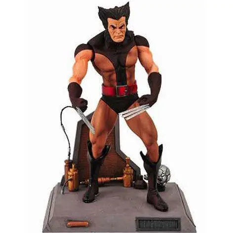 Marvel Select akčná figúrka Unmasked Brown Costume Wolverine 18 cm termékfotó