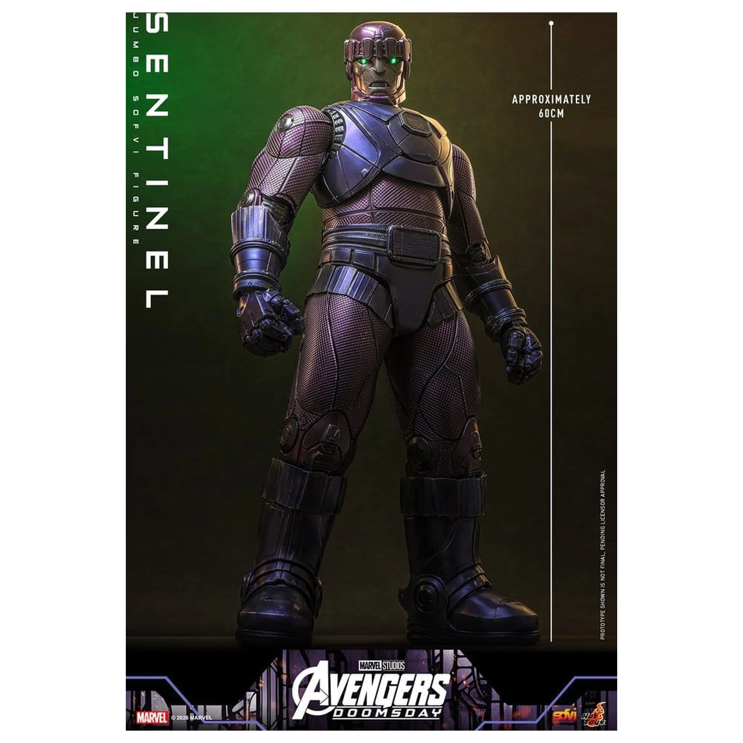 Marvel Sofvi Masterpiece Series Akčná figúrka Sentinel 60 cm produktová fotografia