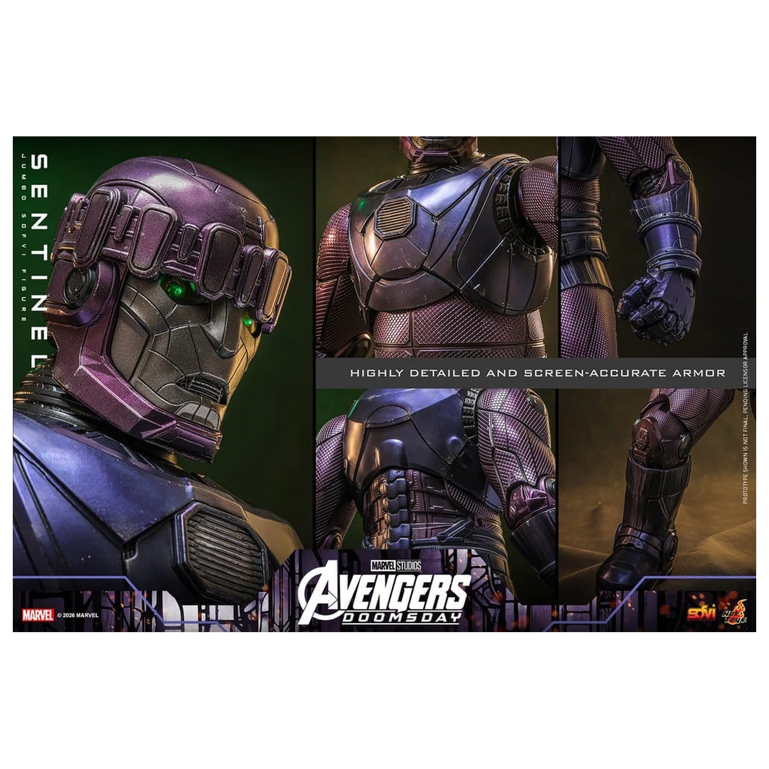 Marvel Sofvi Masterpiece Series Akčná figúrka Sentinel 60 cm produktová fotografia