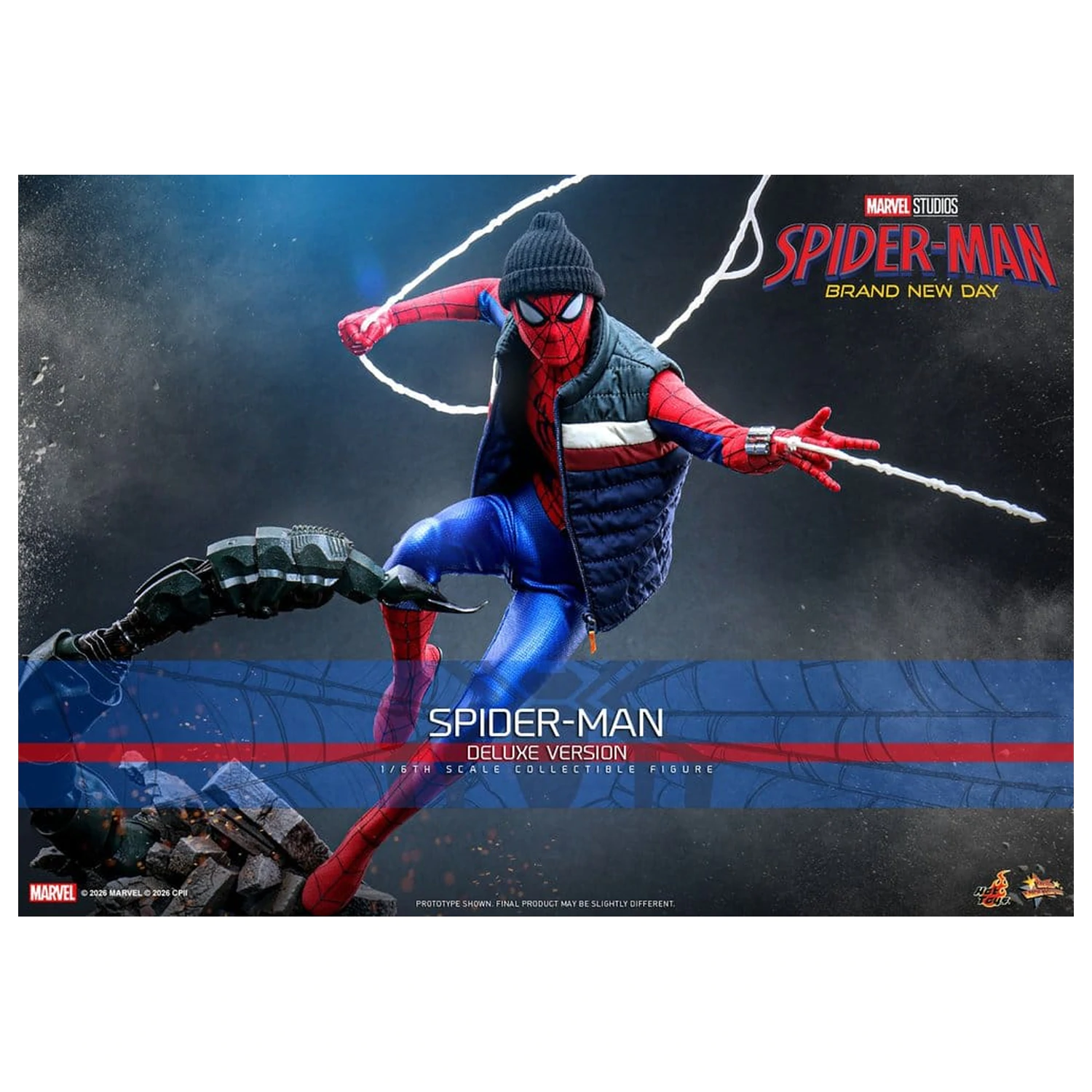 Marvel Spider-Man: Brand New Day akčná figúrka 1/6 Spider-Man (Deluxe Version) 29 cm produktová fotografia