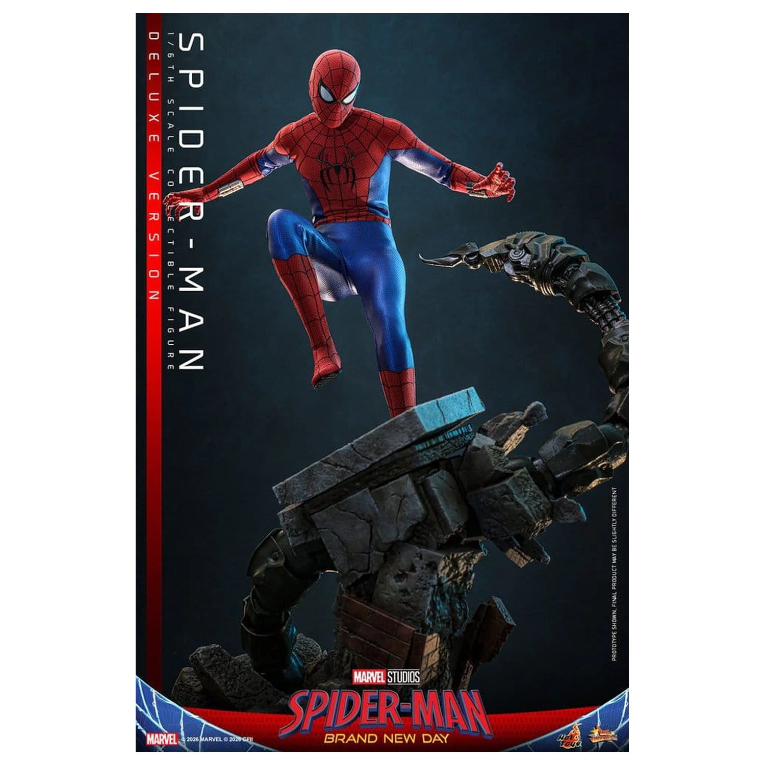 Marvel Spider-Man: Brand New Day akčná figúrka 1/6 Spider-Man (Deluxe Version) 29 cm produktová fotografia