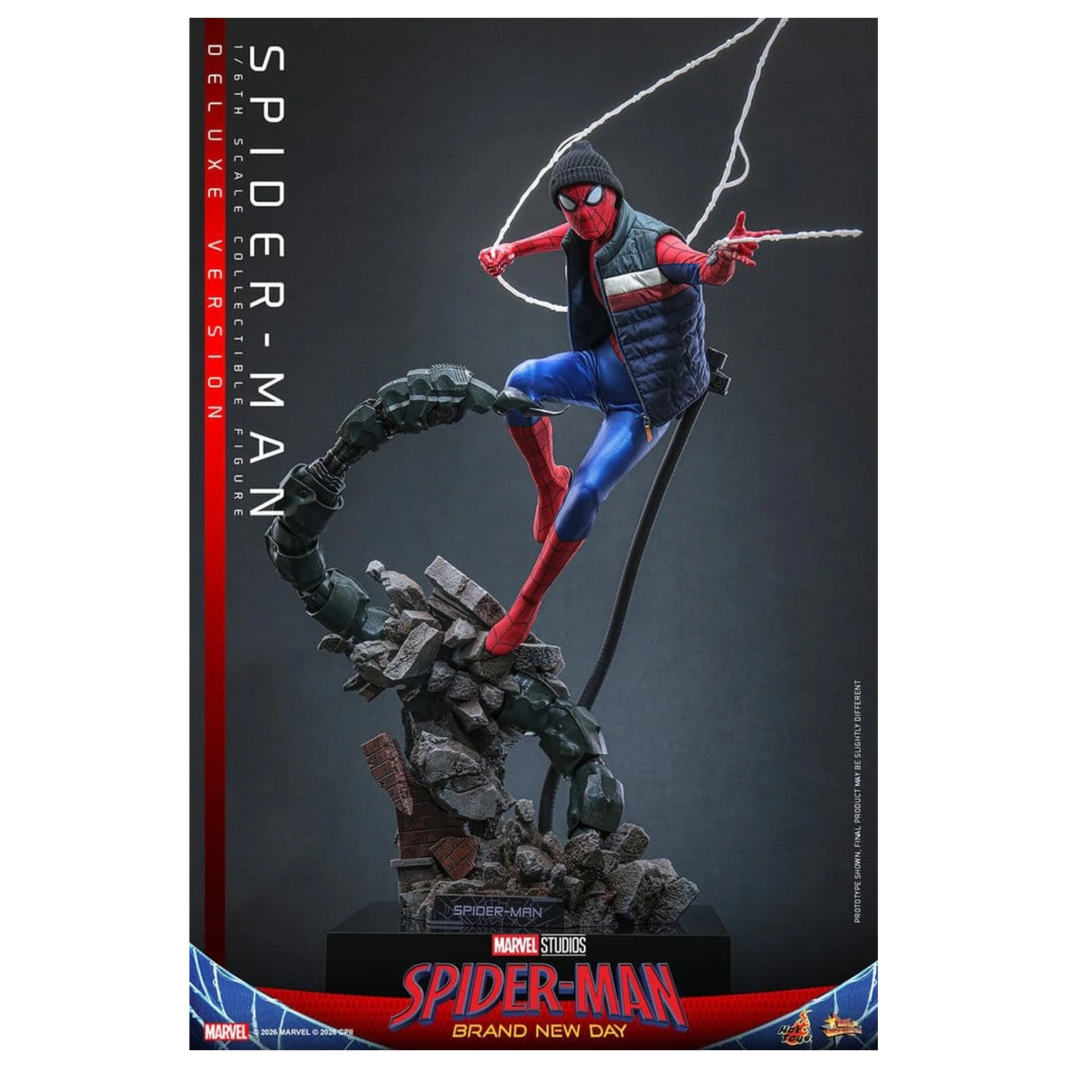Marvel Spider-Man: Brand New Day akčná figúrka 1/6 Spider-Man (Deluxe Version) 29 cm produktová fotografia