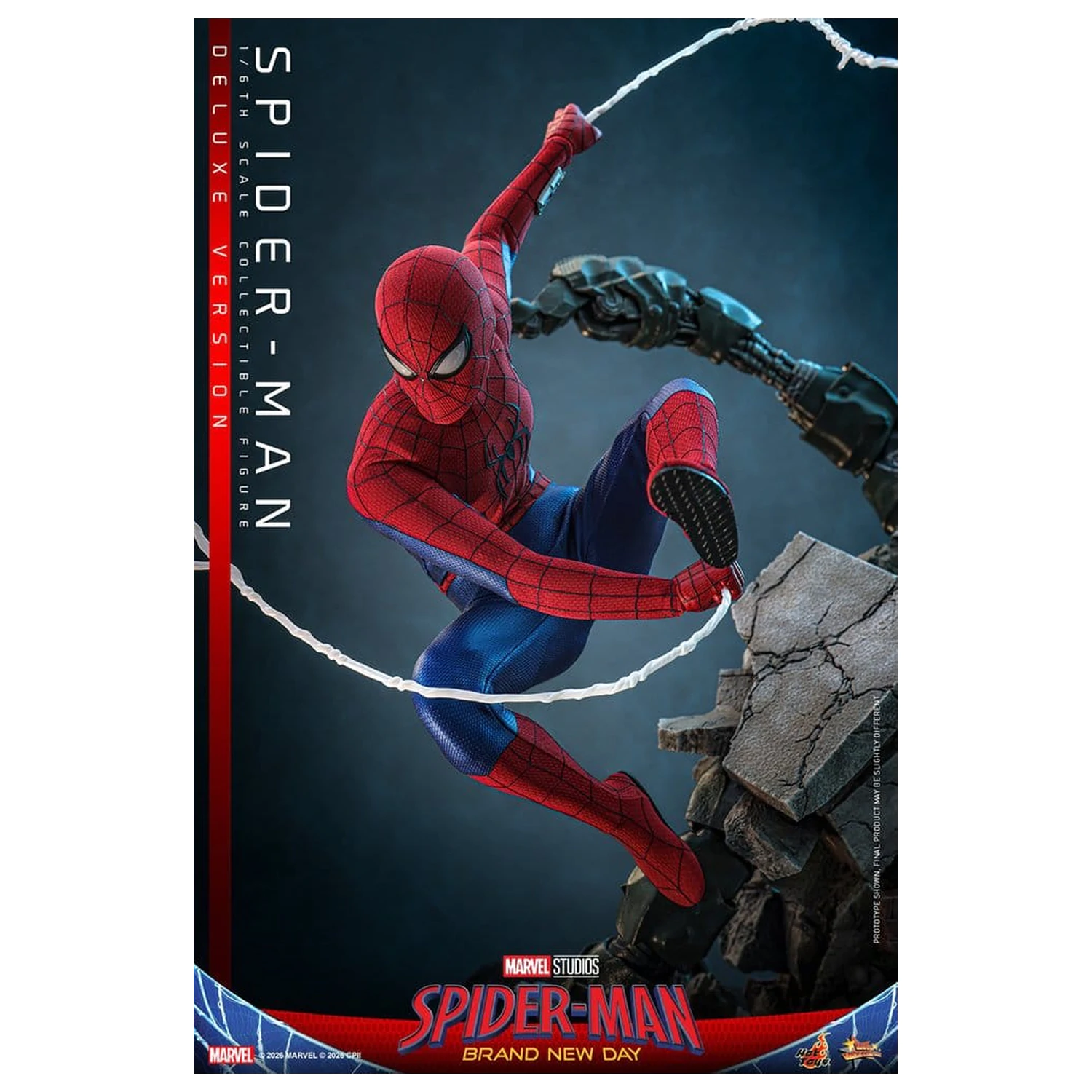 Marvel Spider-Man: Brand New Day akčná figúrka 1/6 Spider-Man (Deluxe Version) 29 cm produktová fotografia