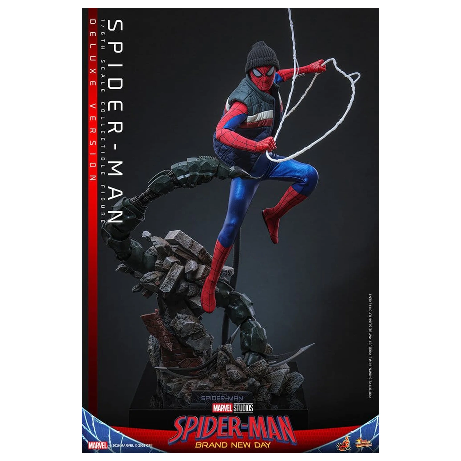 Marvel Spider-Man: Brand New Day akčná figúrka 1/6 Spider-Man (Deluxe Version) 29 cm produktová fotografia