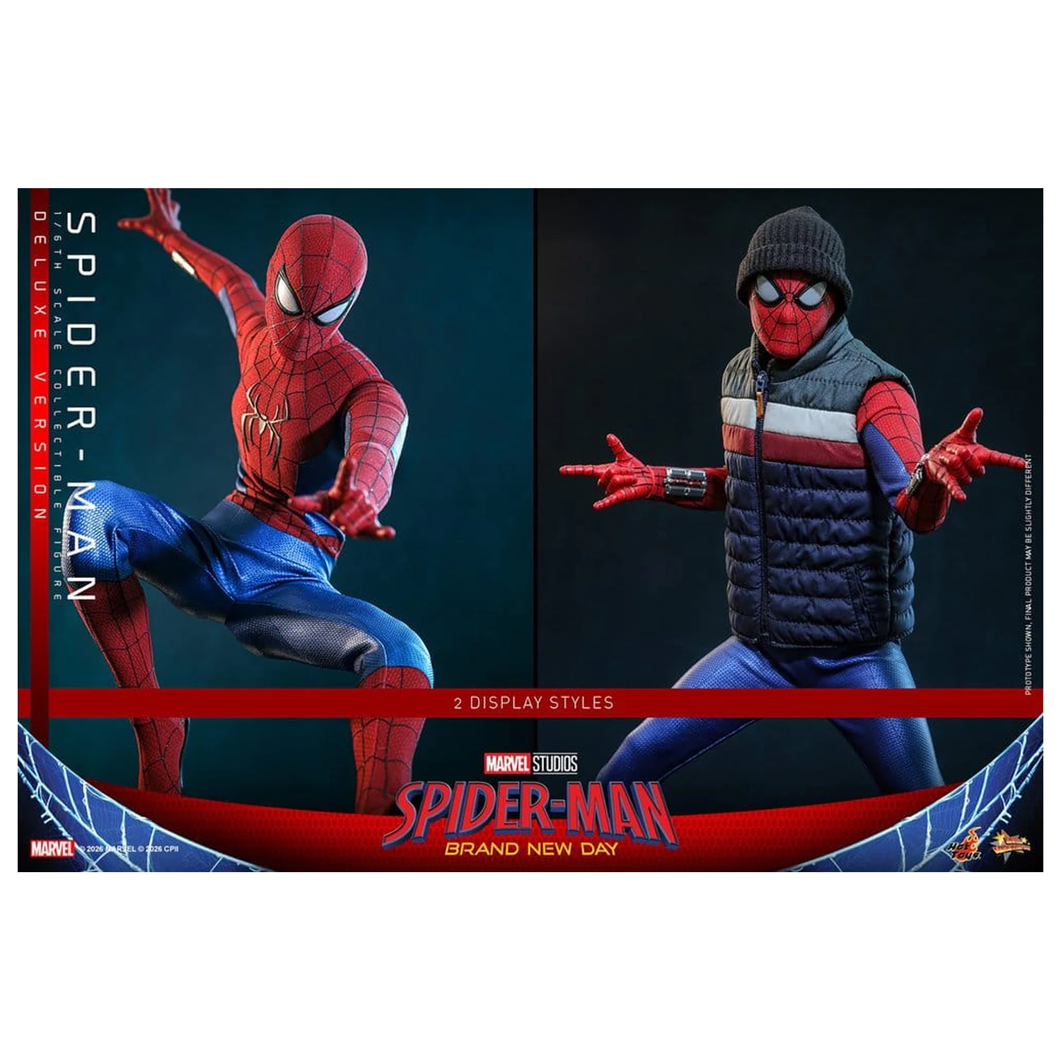Marvel Spider-Man: Brand New Day akčná figúrka 1/6 Spider-Man (Deluxe Version) 29 cm produktová fotografia