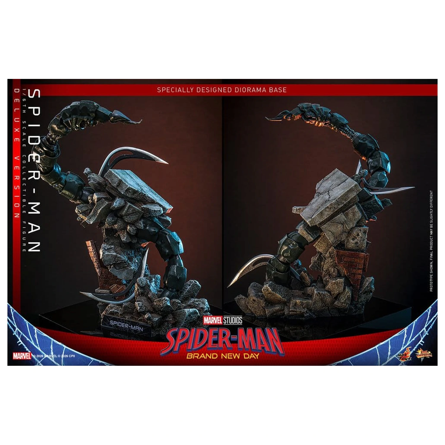 Marvel Spider-Man: Brand New Day akčná figúrka 1/6 Spider-Man (Deluxe Version) 29 cm produktová fotografia