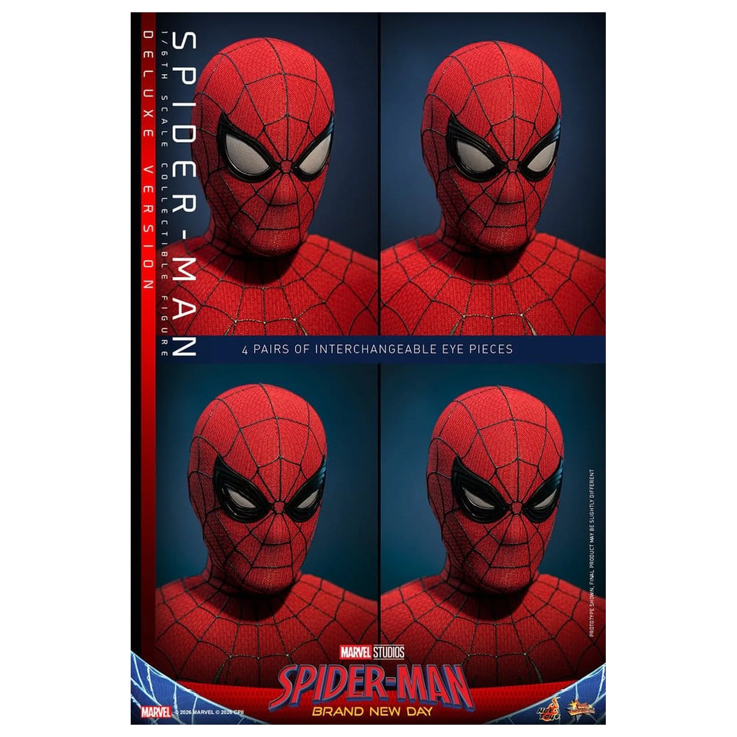 Marvel Spider-Man: Brand New Day akčná figúrka 1/6 Spider-Man (Deluxe Version) 29 cm produktová fotografia