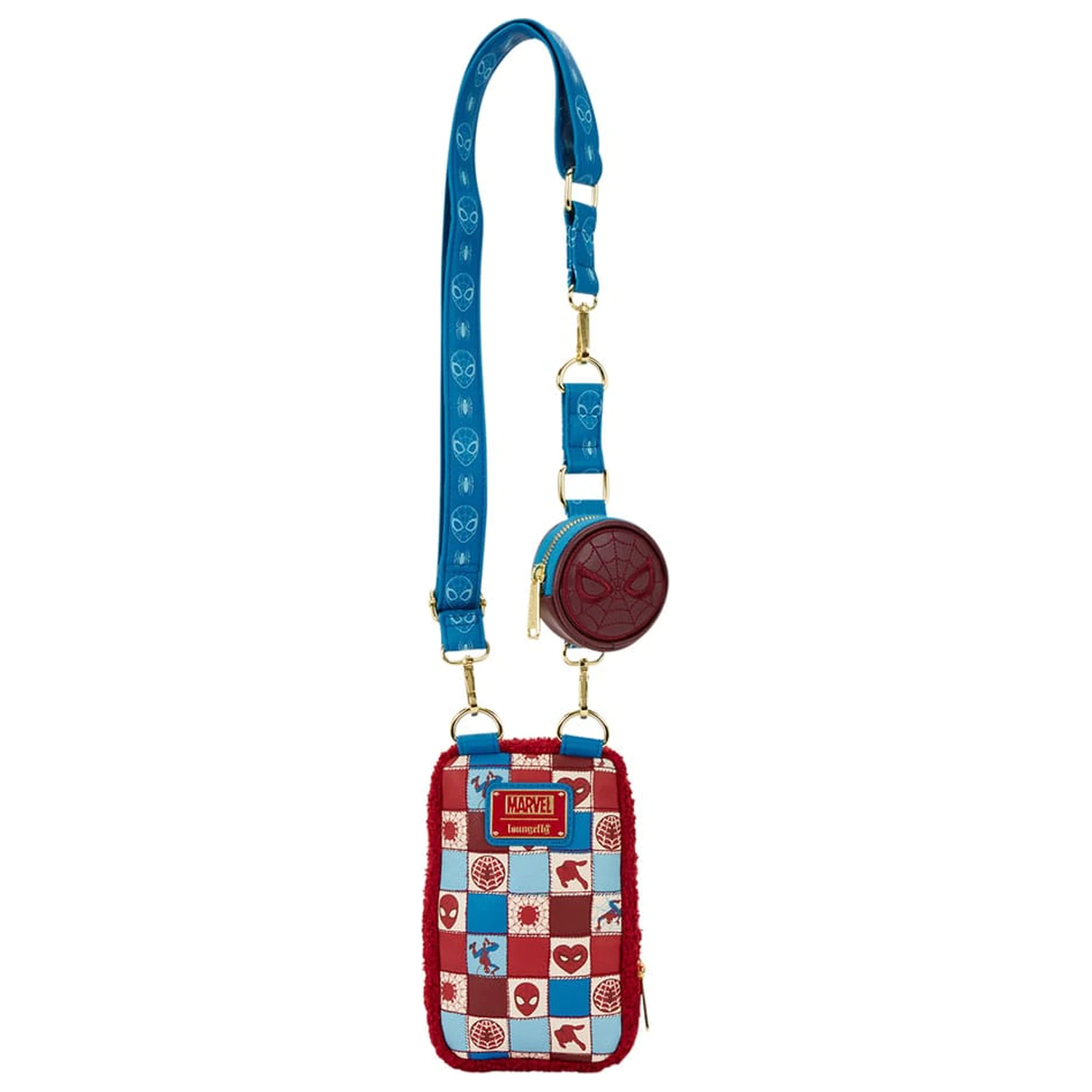 Marvel by Loungefly Crossbody taška s taštičkou na mince pre mobilný telefón Spider-Man produktová fotografia