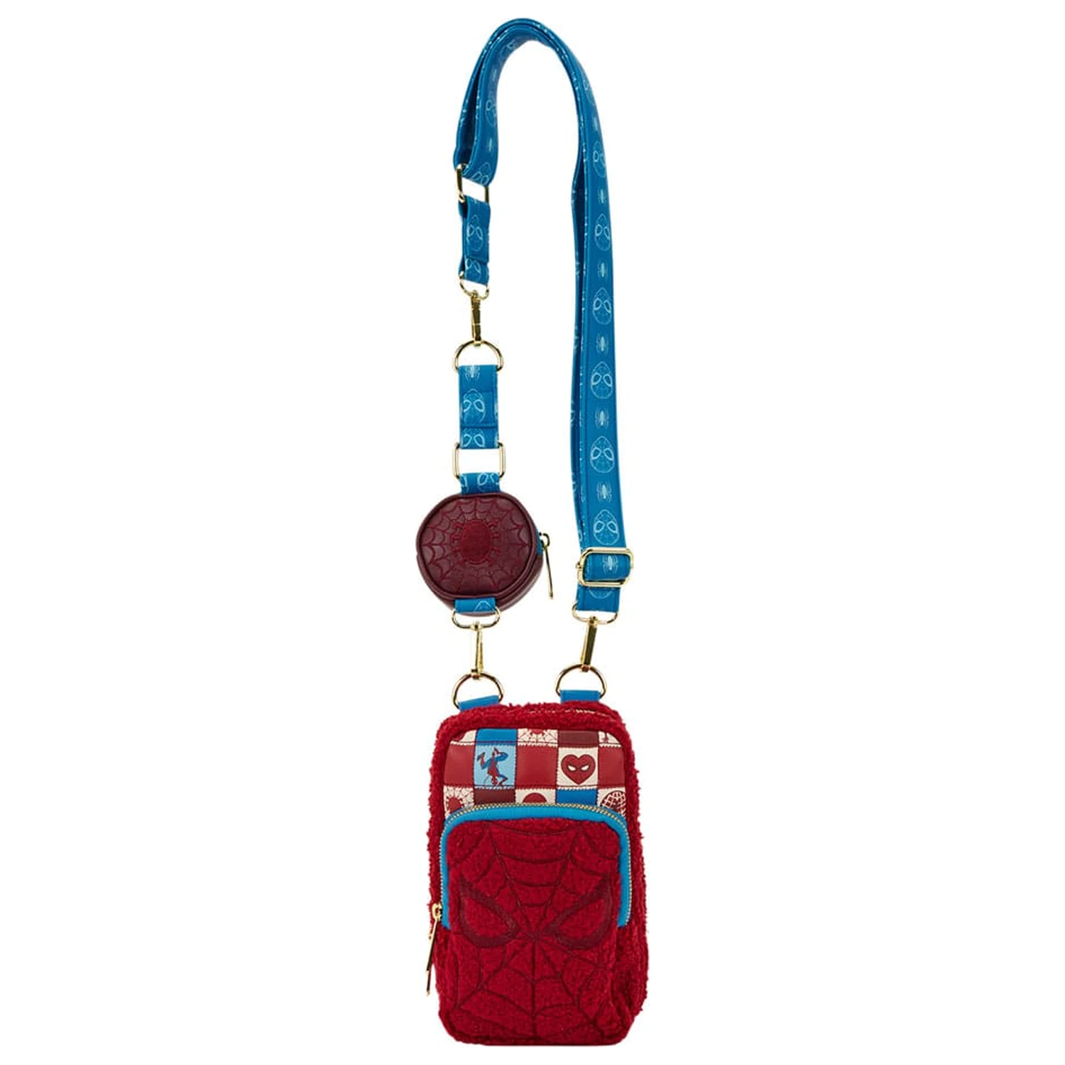 Marvel by Loungefly Crossbody taška s taštičkou na mince pre mobilný telefón Spider-Man produktová fotografia