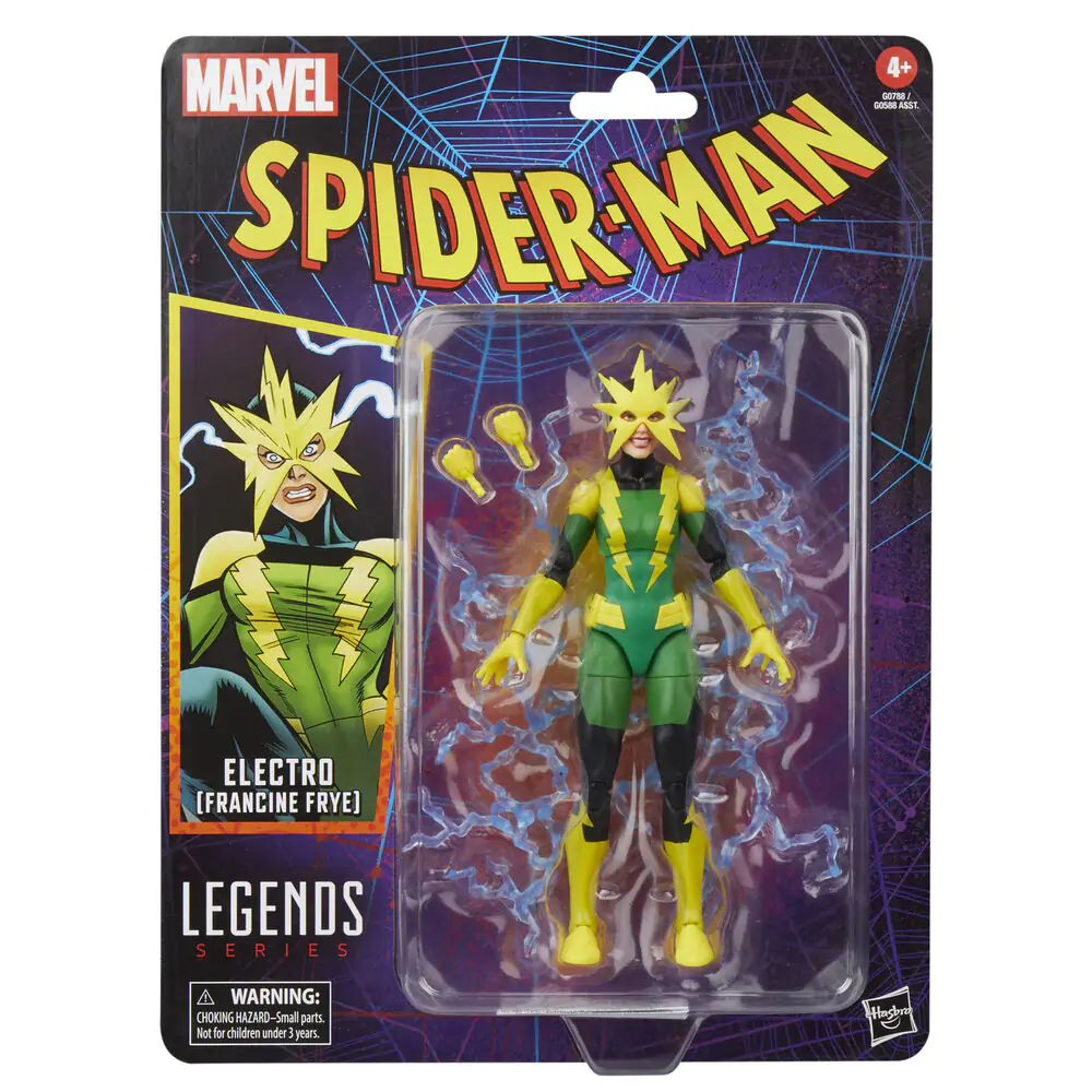 Marvel Spider-Man Electro Francine Frye figúrka 15 cm produktová fotografia