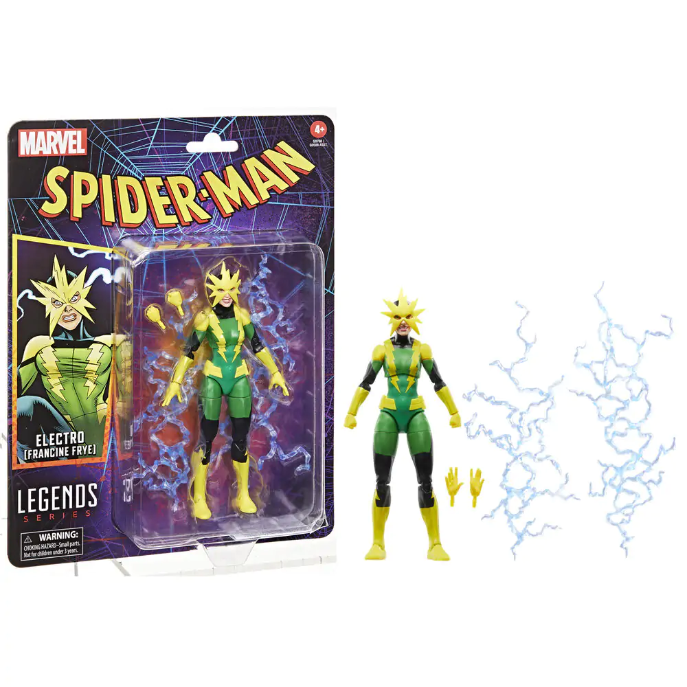 Marvel Spider-Man Electro Francine Frye figúrka 15 cm produktová fotografia