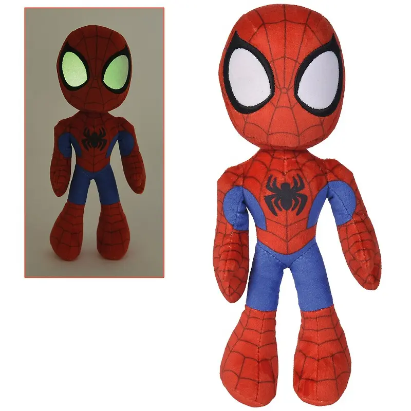 Marvel Plyšová figúrka s očami, ktoré svietia v tme Spider-Man 25 cm termékfotó