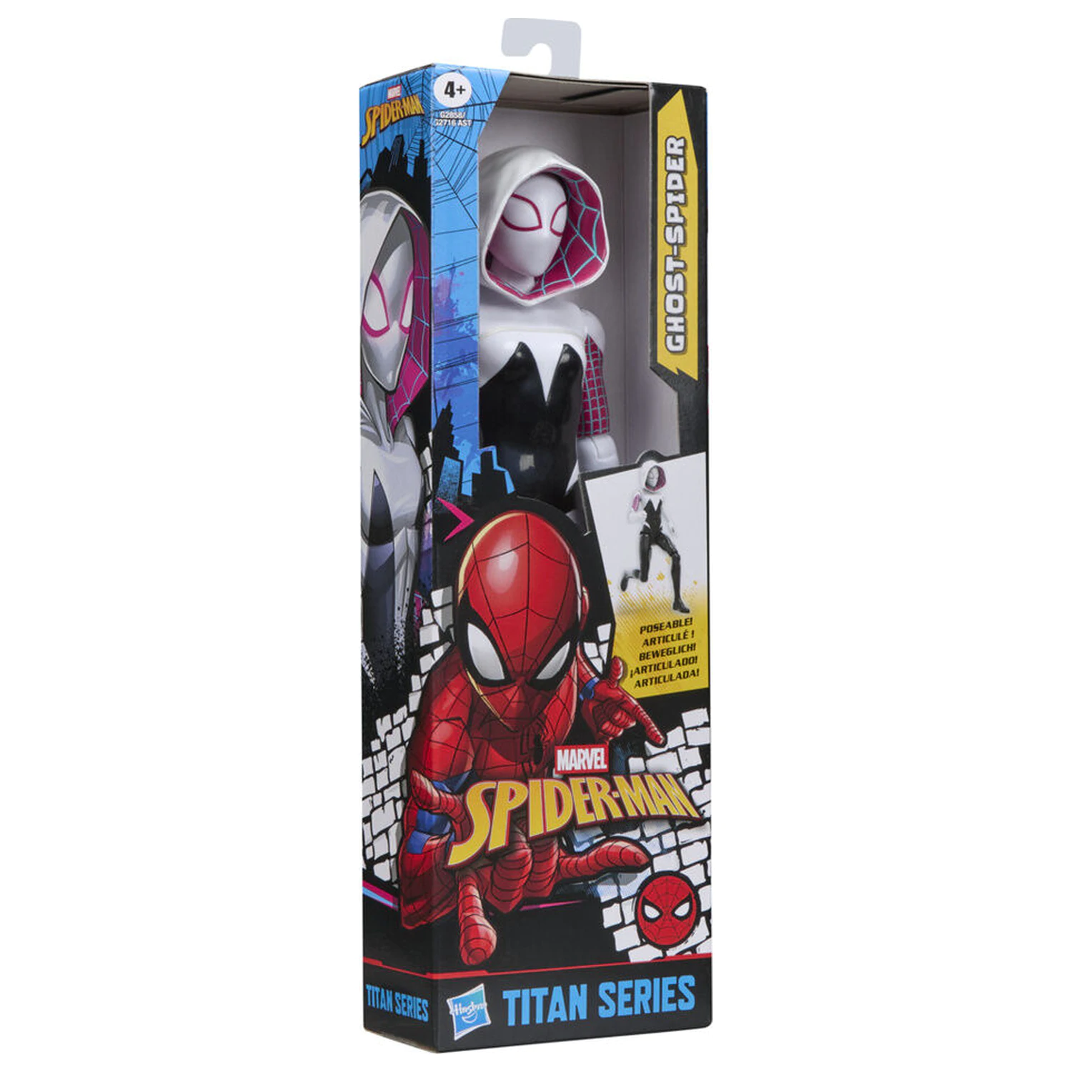 Marvel Spider-Man Titan Series figúrka Ghost Spider 30 cm produktová fotografia
