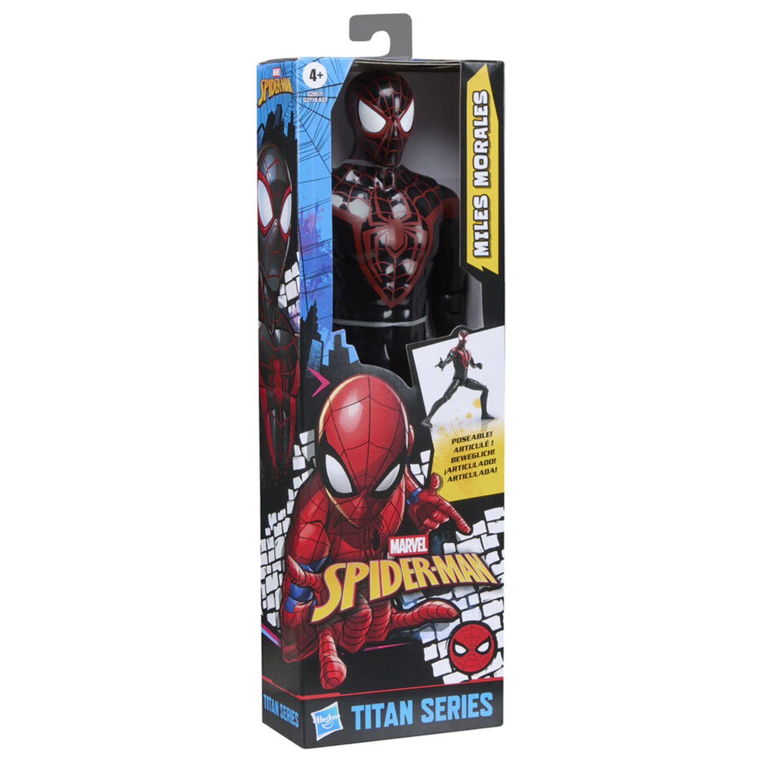 Marvel Spider-Man Titan Series Miles Morales figúrka 30cm produktová fotografia