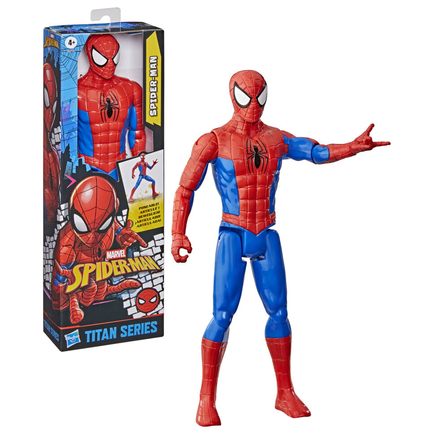 Marvel Spider-Man Titan Series Spider-Man figúrka 30cm produktová fotografia