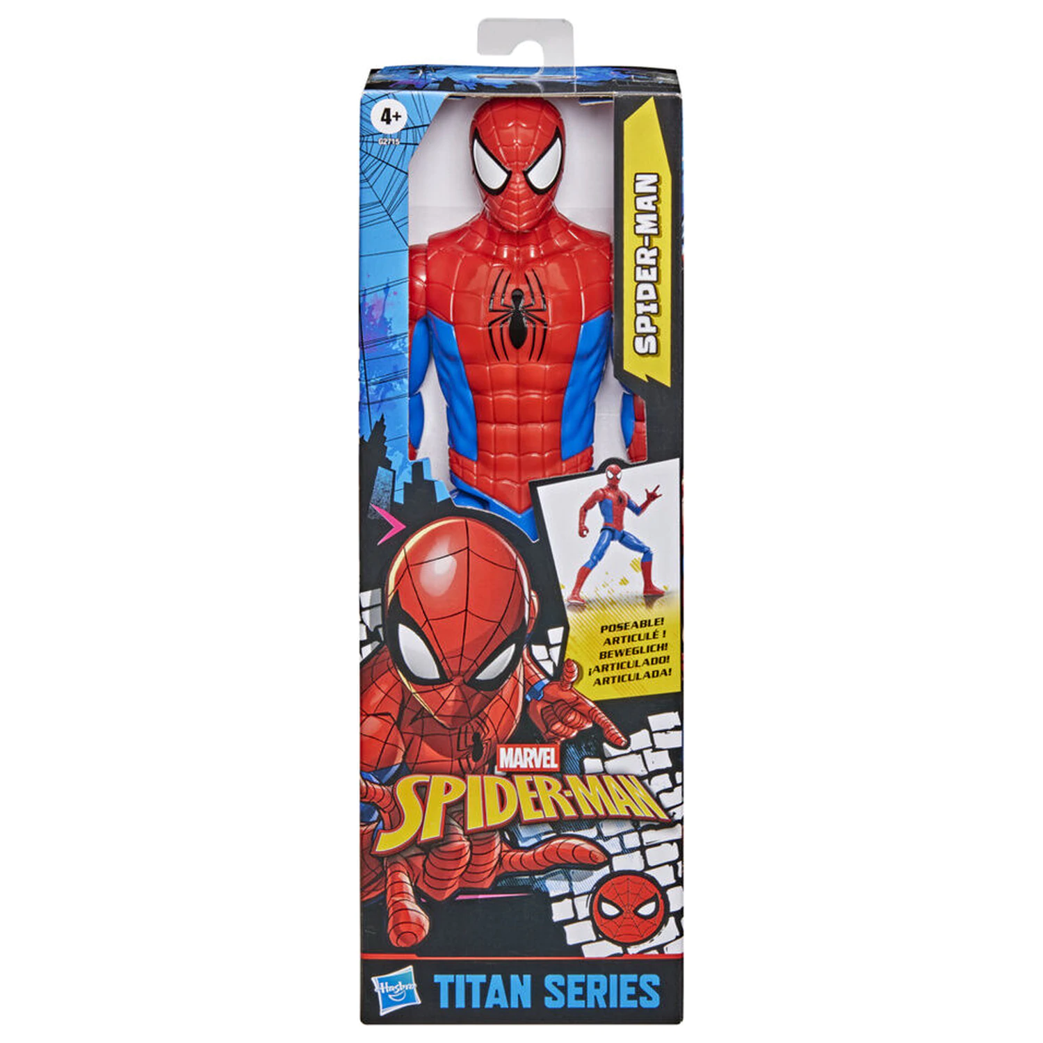 Marvel Spider-Man Titan Series Spider-Man figúrka 30cm produktová fotografia