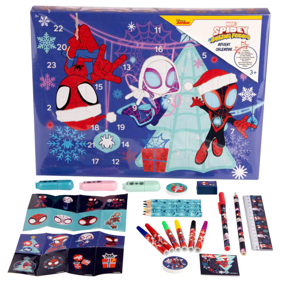 Marvel Spidey adventný kalendár produktová fotografia