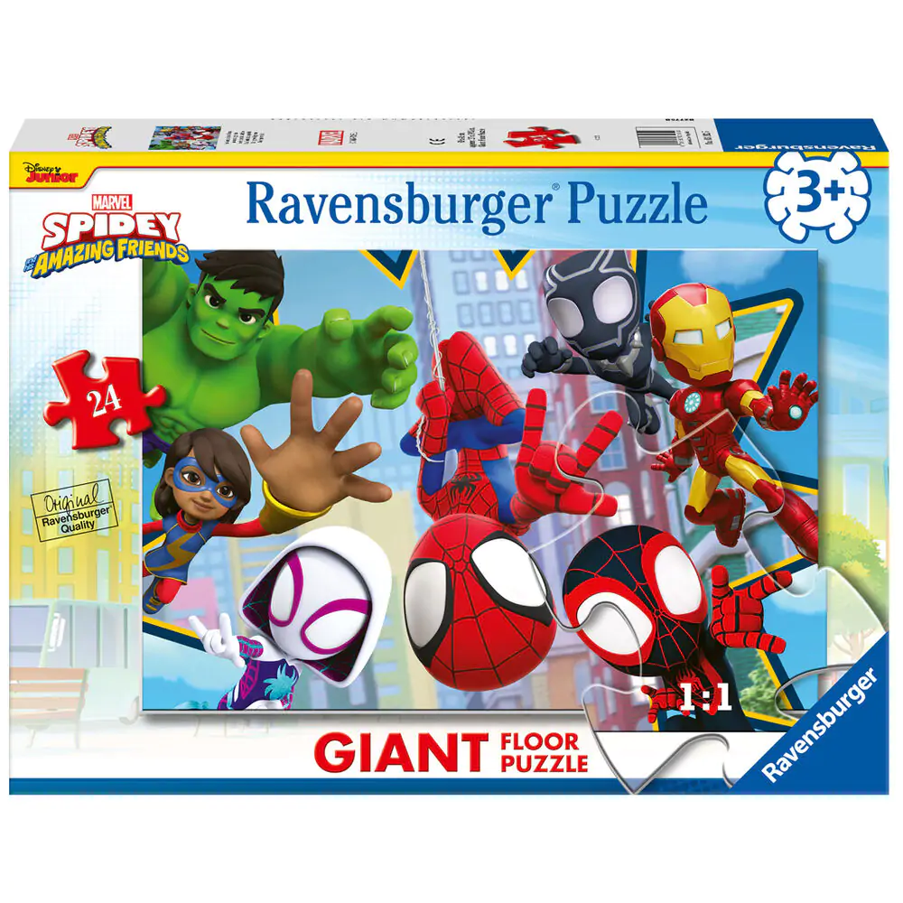 Marvel Spidey Amazing Friends obrie puzzle 24ks produktová fotografia