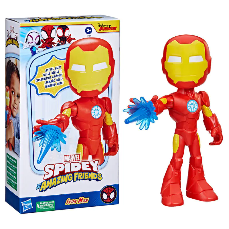 Marvel Spidey Amazing Friends Iron Man figúrka 22 cm produktová fotografia